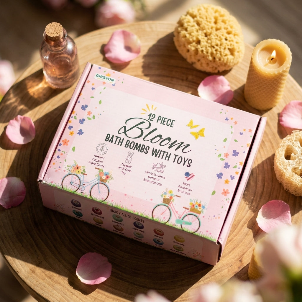 12pc Bloom Bath Bombs
