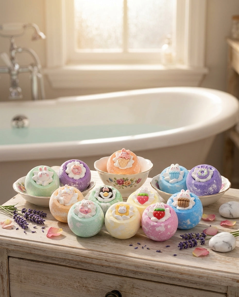 12pc Bloom Bath Bombs