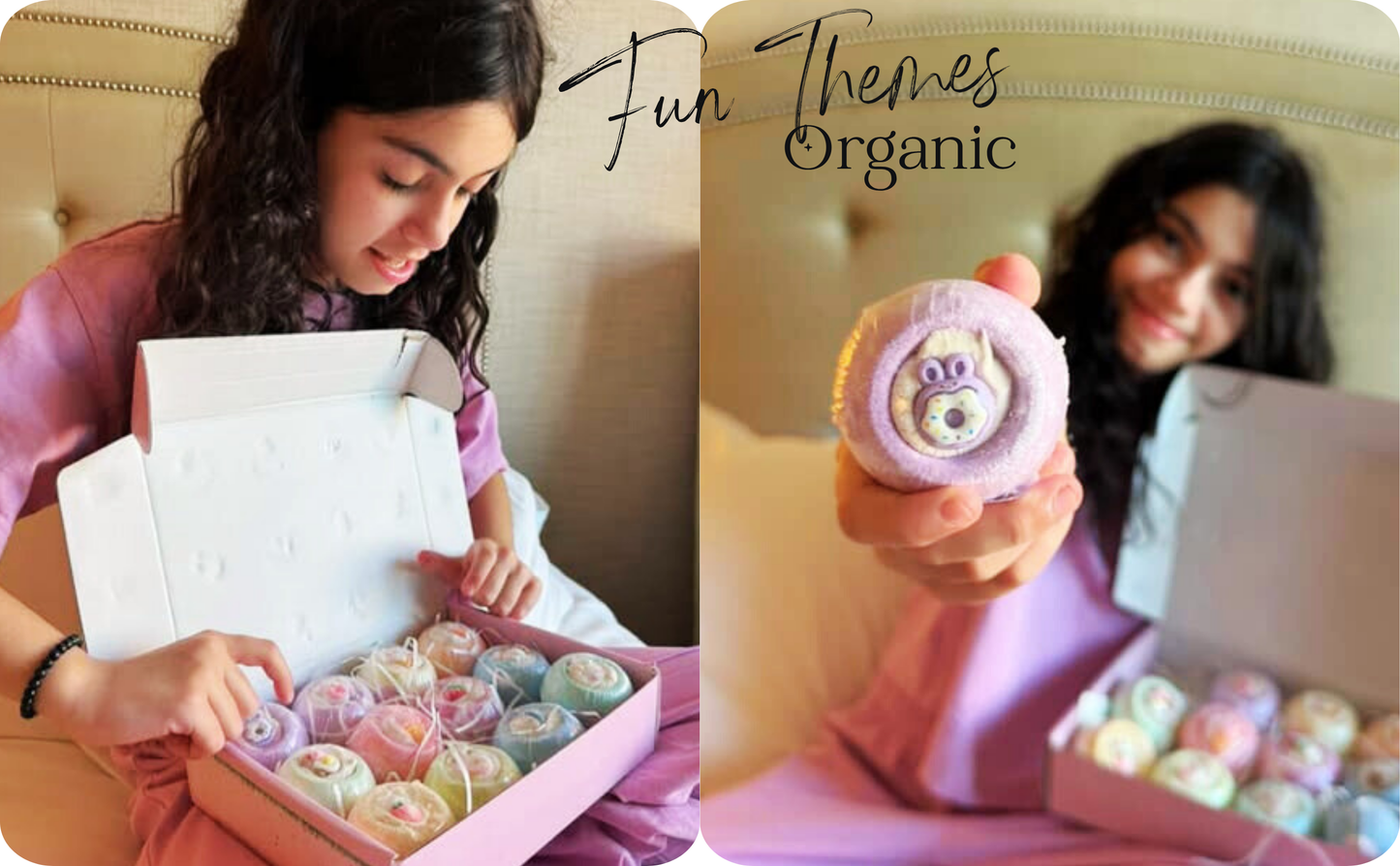 EvolutionUSA 12pc Bloom Bath Bombs with Toys, Adorable Girl Bath Bomb Set, Bubbly Kids Bathbombs, Fizzy Bath Ball, Kids Bath Bombs for Girls, Childrens Bath Bomb Set Easter, Valentines Gift