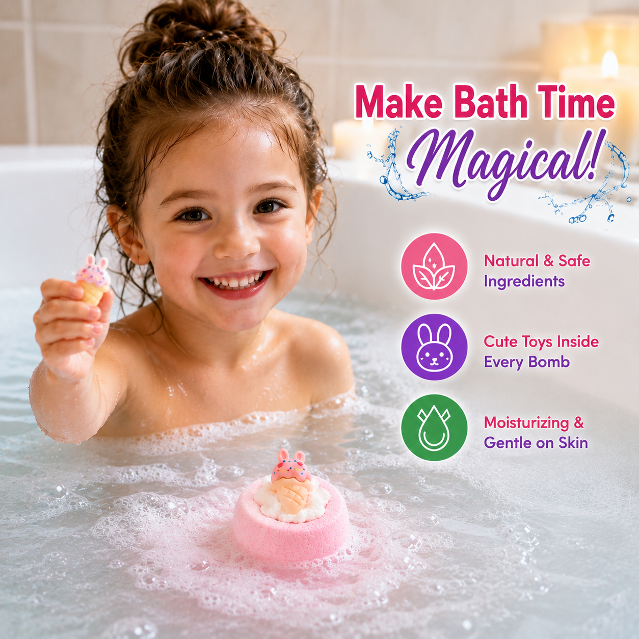 12pc Bloom Bath Bombs