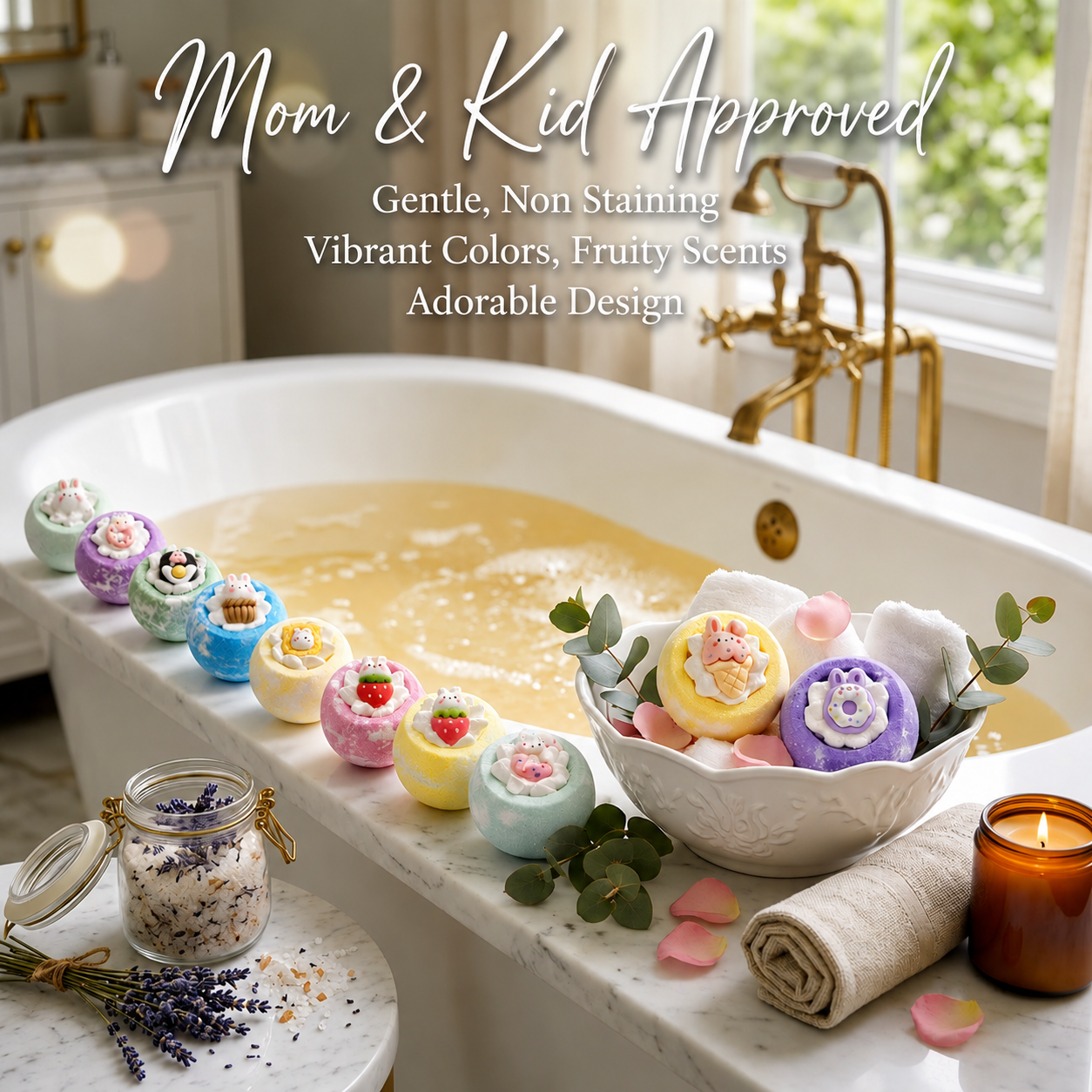 12pc Bloom Bath Bombs
