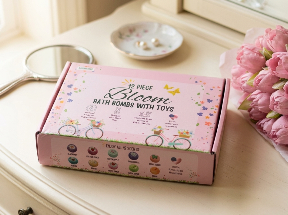 12pc Bloom Bath Bombs