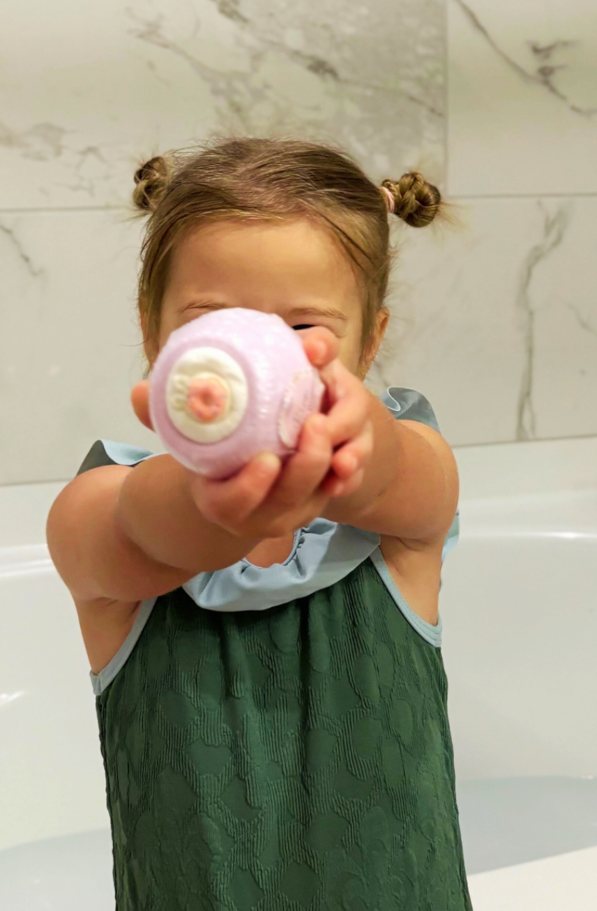 EvolutionUSA 12pc Bloom Bath Bombs with Toys, Adorable Girl Bath Bomb Set, Bubbly Kids Bathbombs, Fizzy Bath Ball, Kids Bath Bombs for Girls, Childrens Bath Bomb Set Easter, Valentines Gift