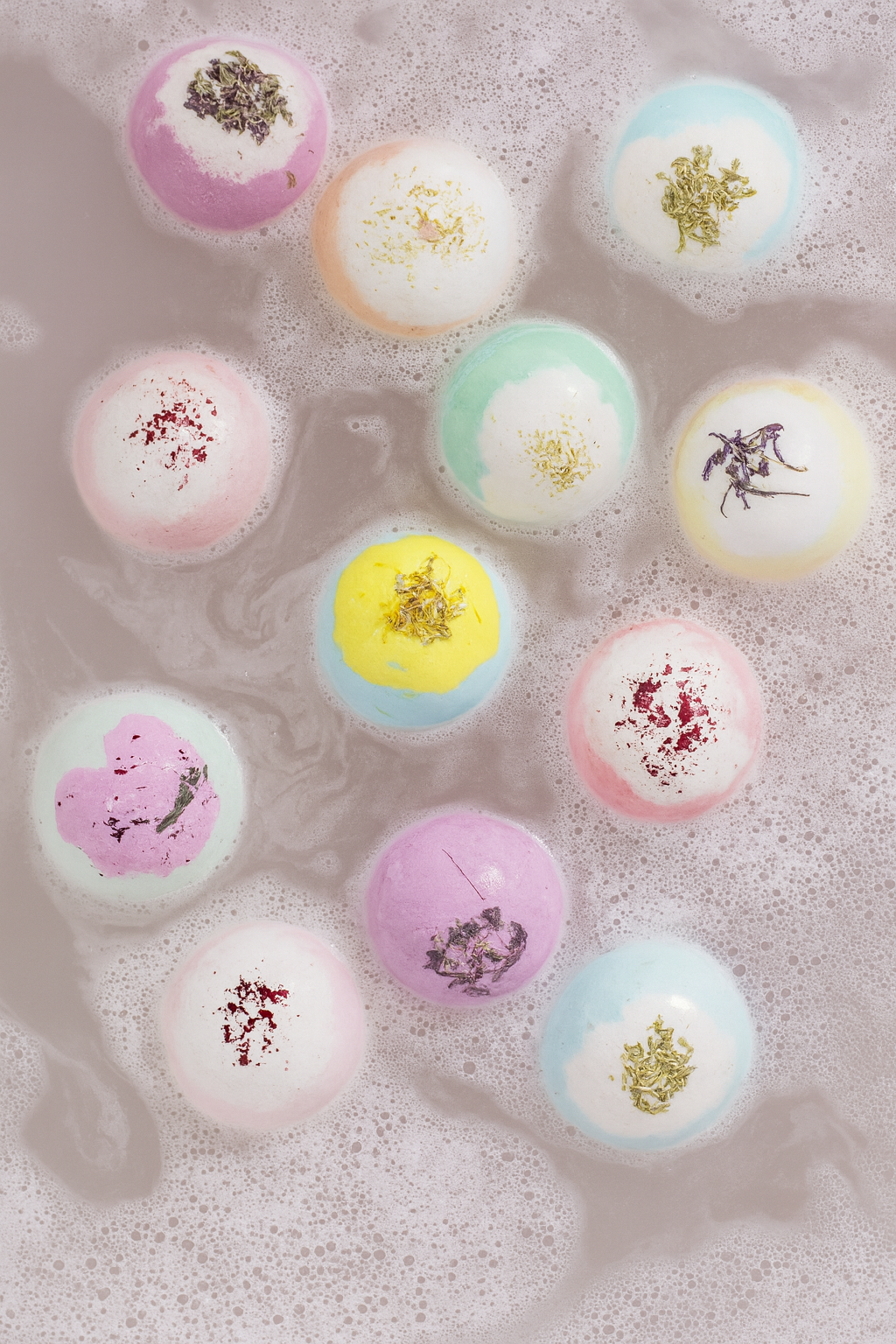 EvolutionUSA 12pc Inspire Bath Bombs for Women & Girls