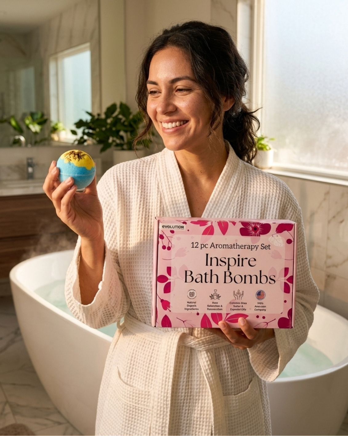 12pc Inspire Bath Bombs