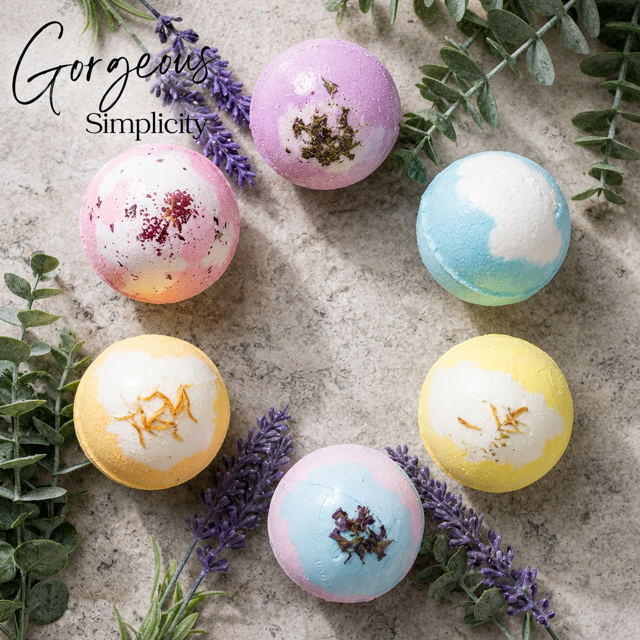 12pc Inspire Bath Bombs
