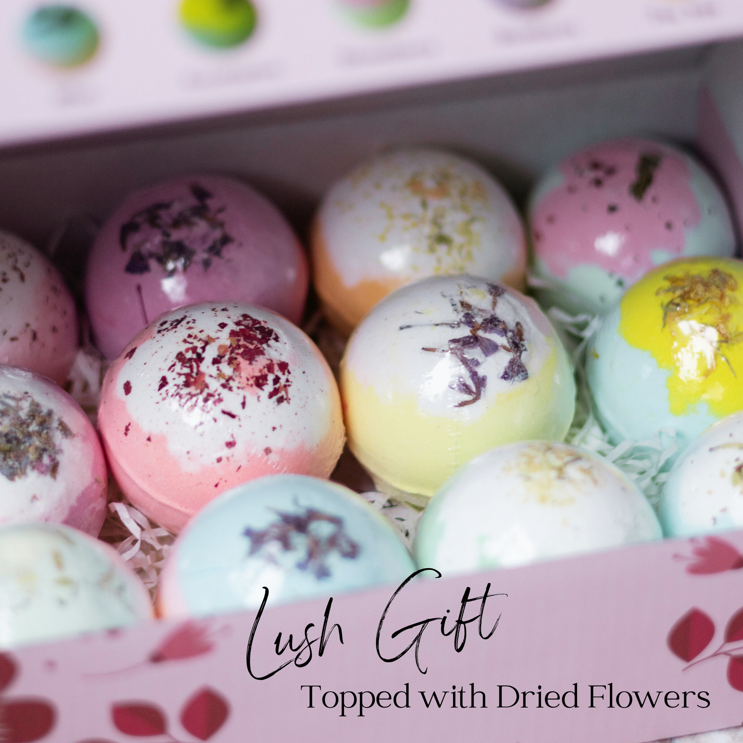 EvolutionUSA 12pc Inspire Bath Bombs for Women & Girls