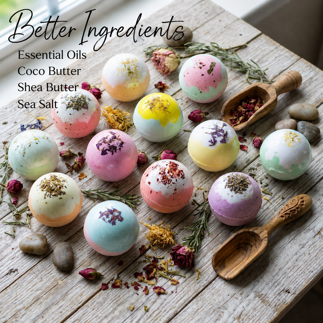 12pc Inspire Bath Bombs