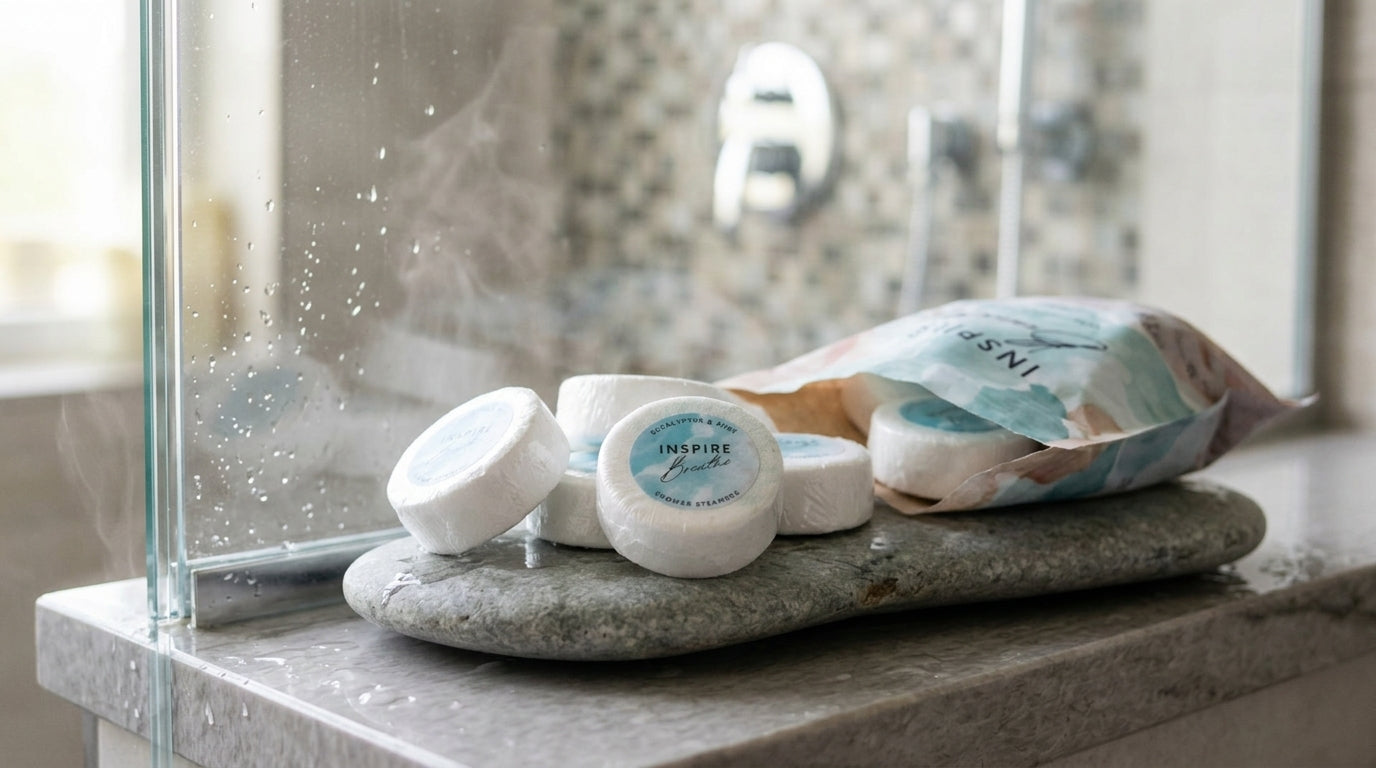 15pc Inspire Breathe Shower Steamers