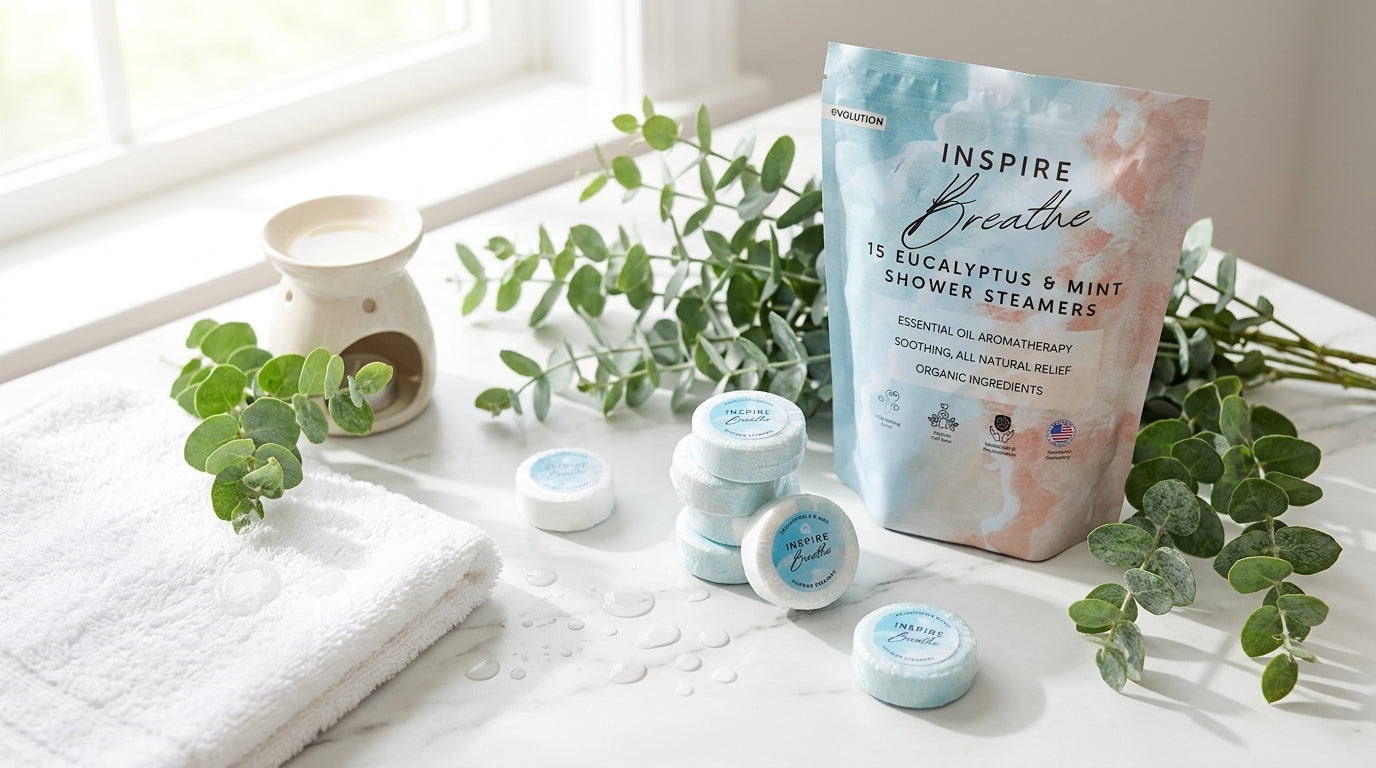 15pc Inspire Breathe Shower Steamers