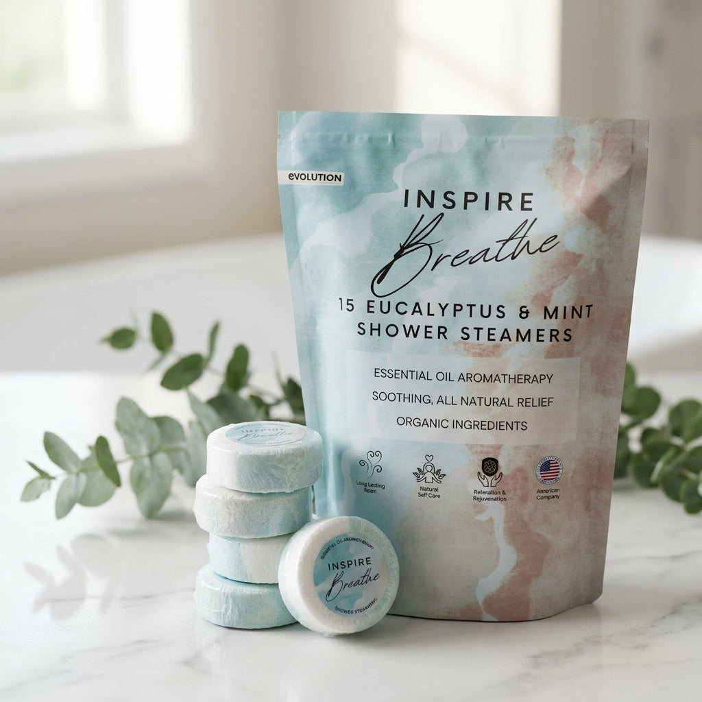 15pc Inspire Breathe Shower Steamers