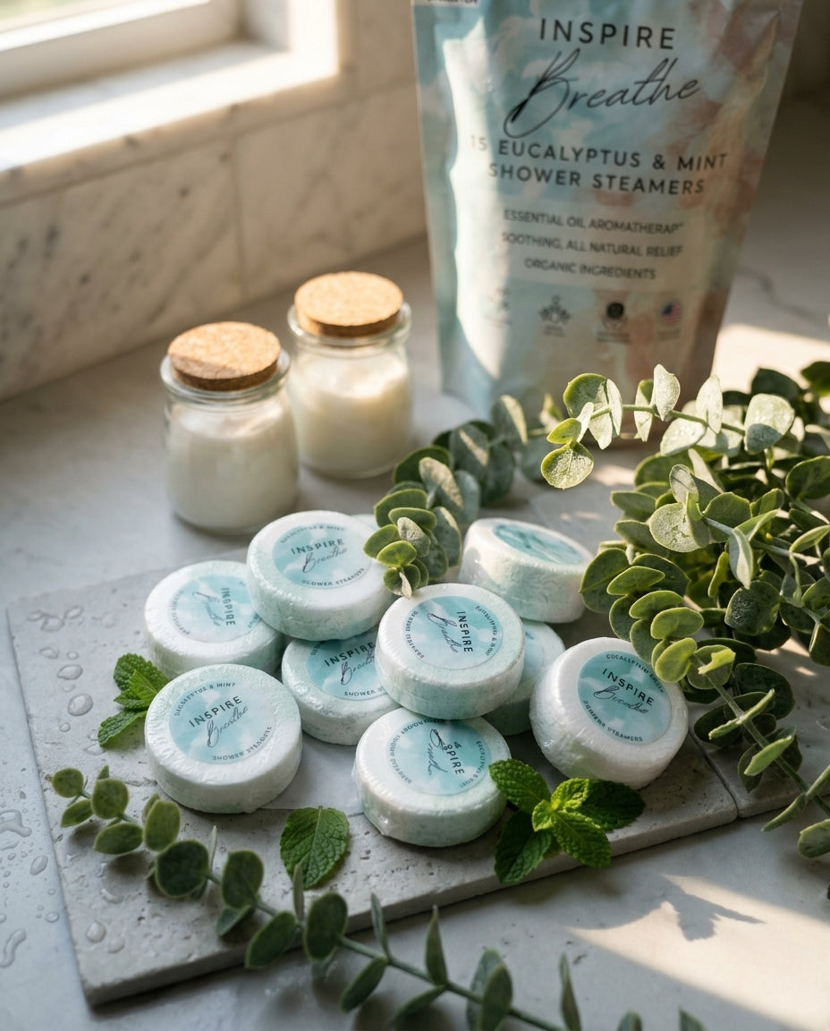 15pc Inspire Breathe Shower Steamers