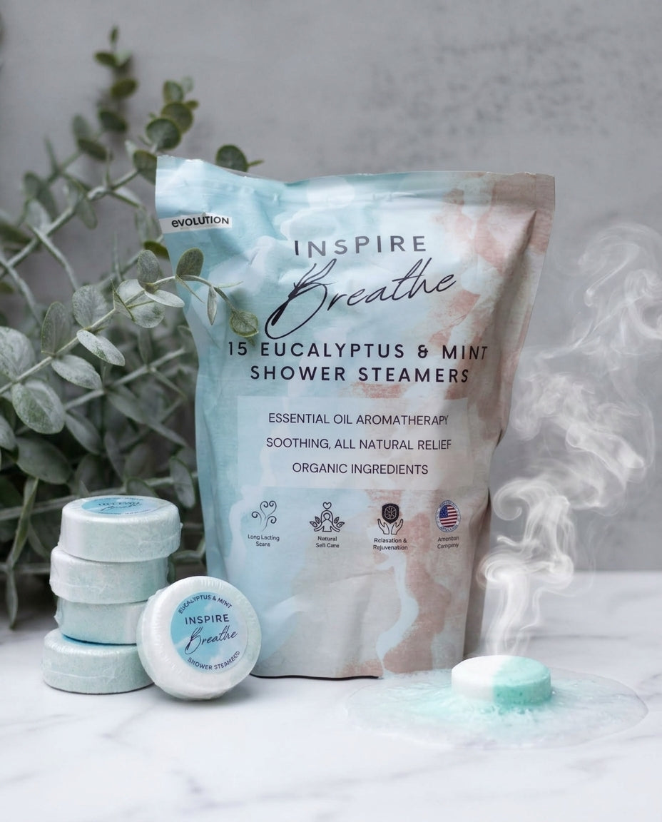 15pc Inspire Breathe Shower Steamers