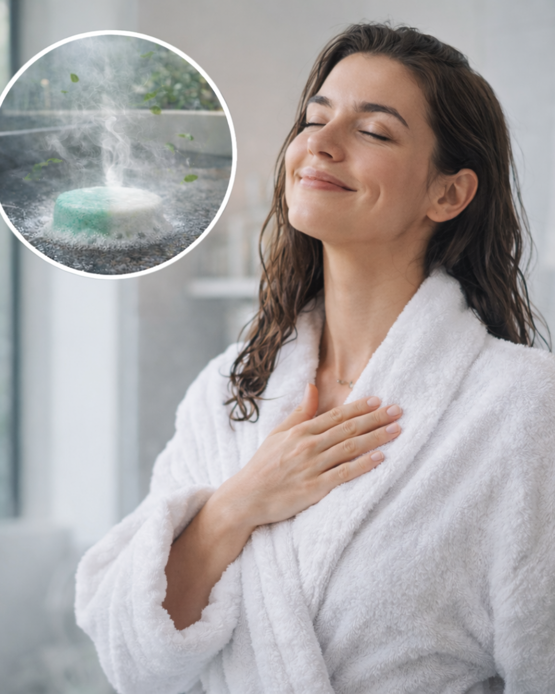 EvolutionUSA 15pc Inspire Breathe Shower Steamers – 15 Mint & Eucalyptus Shower Steamers for Women & Men