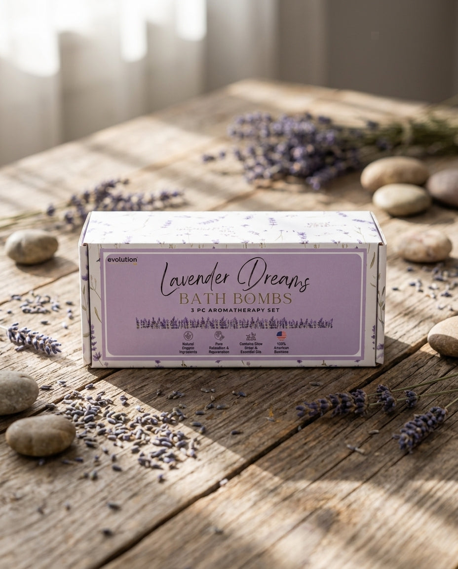 3pc Lavender Dreams Bath Bombs