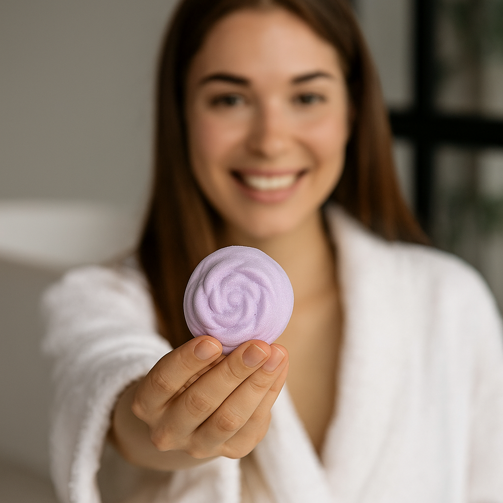 EvolutionUSA 3pc Lavender Dreams Bath Bombs for Women
