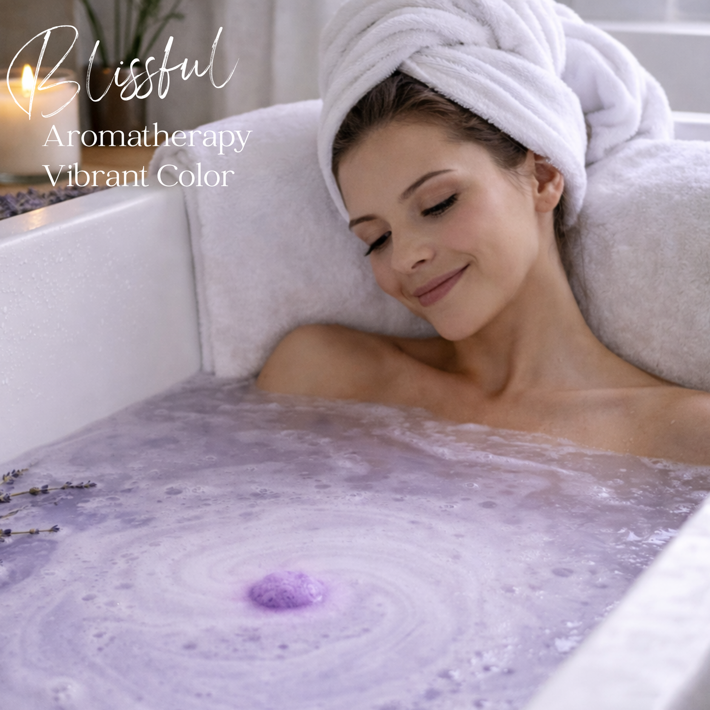 EvolutionUSA Lavender Dreams Bath Bombs for Women – 12 Organic Flower Bath Fizzer, Lush Lavender Bath Bombs for Girls, Womens Bathbomb, Lush Gift for Valentine, Easter, Birthday, Mothers Day, Self Care