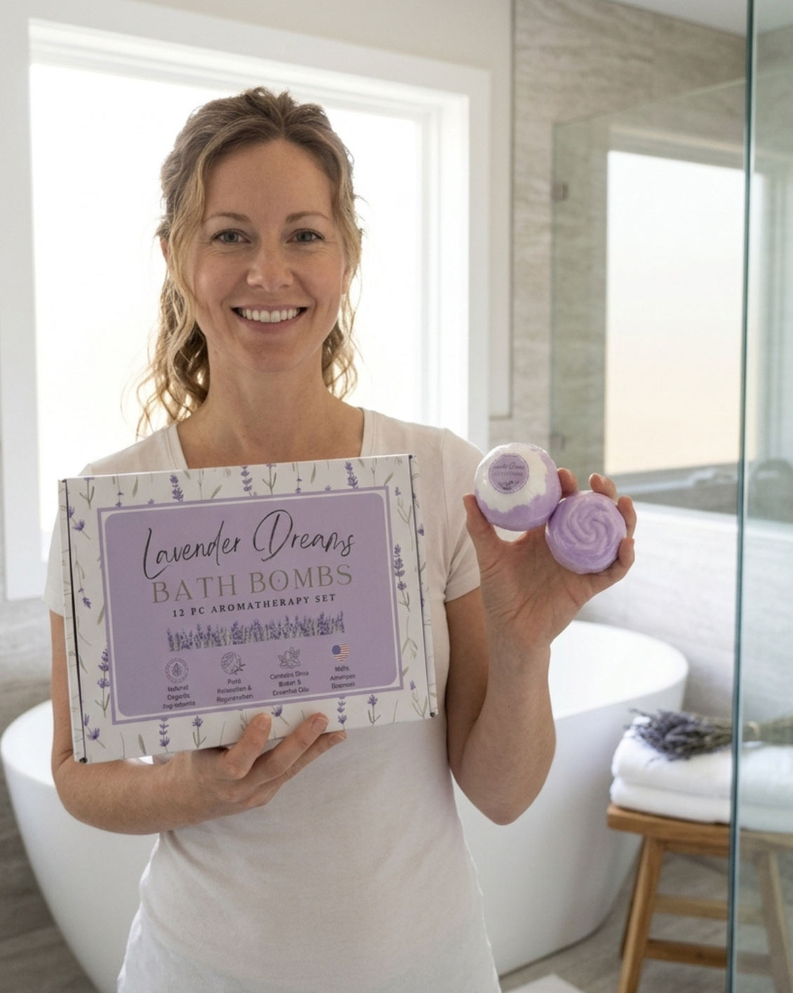 12pc Lavender Dreams Bath Bombs