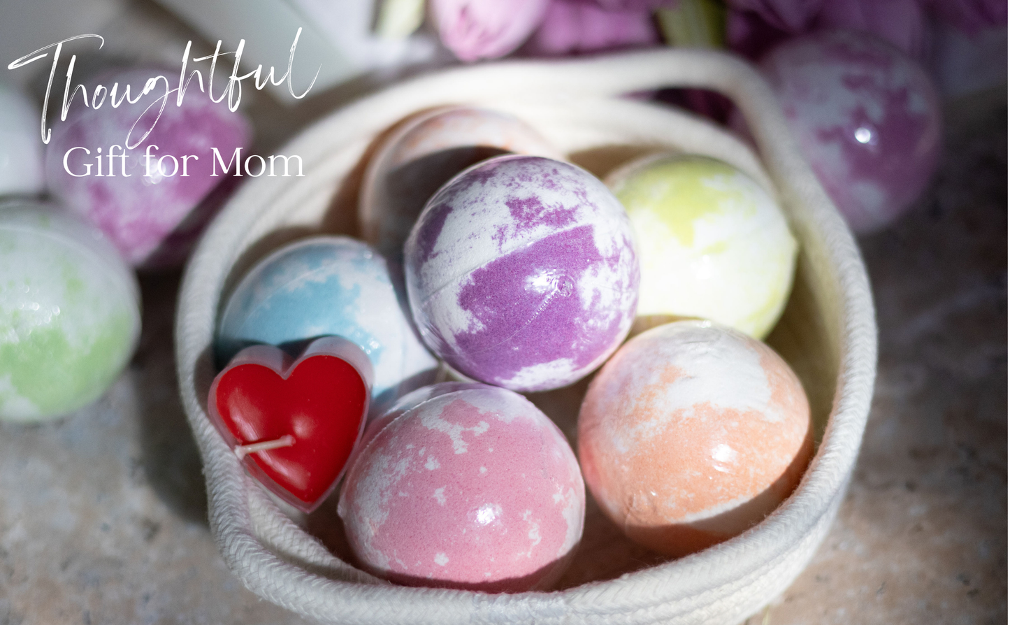 EvolutionUSA Mother’s Day Bath Bombs for Women – 12 Beautiful Bath Bombs for Mom, Thoughtful Mother’s Gift of Luxury & Relaxation, Gorgeous Bath Balls Set, Lush Aramotherpy Bathbombs, Gift Set Women