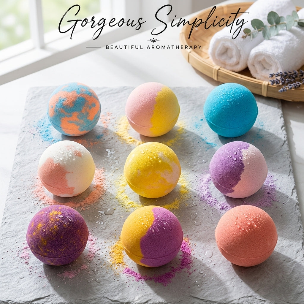 9pc Refresh Bath Bombs