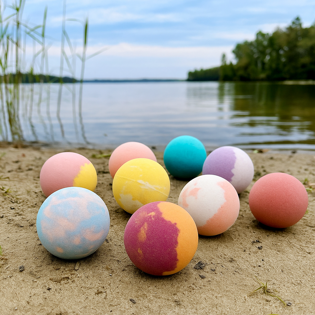 EvolutionUSA 24pc Refresh Bath Bombs for Women & Kids