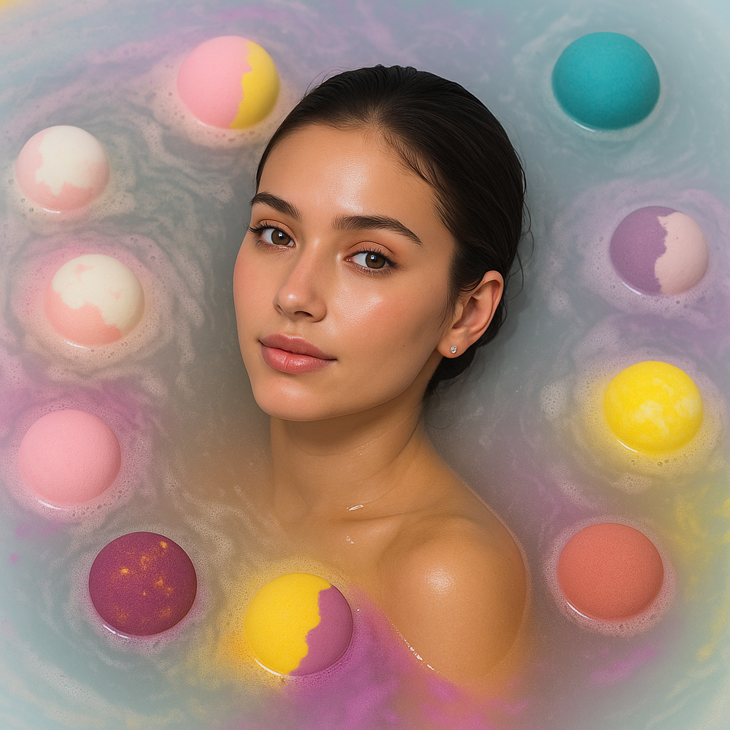 EvolutionUSA 24pc Refresh Bath Bombs for Women & Kids