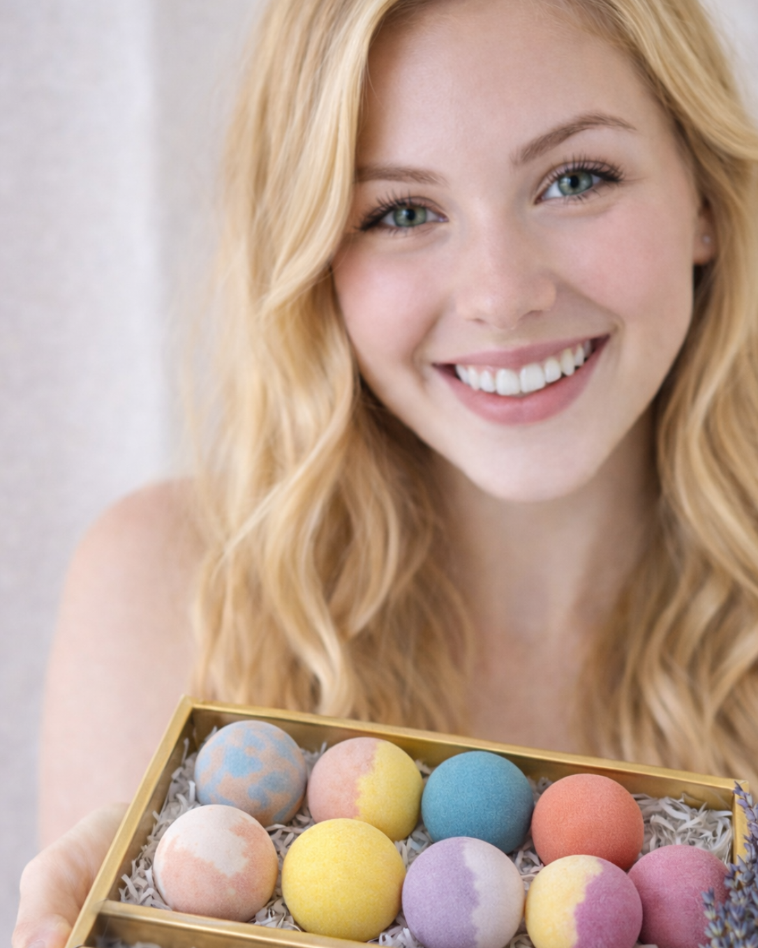 EvolutionUSA 24pc Refresh Bath Bombs for Women & Kids