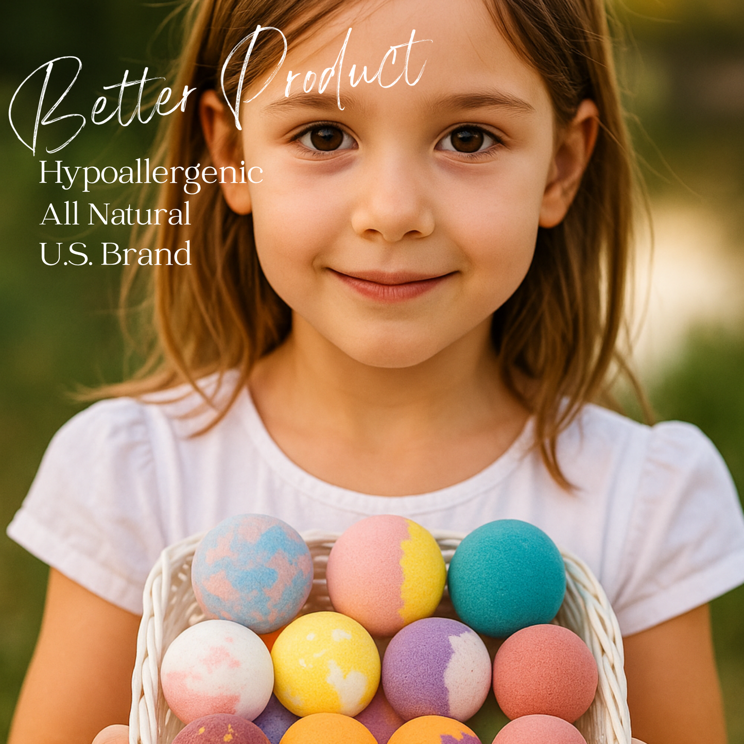 EvolutionUSA Refresh Bath Bombs for Women – 9 Lush Bath Bombs Mini Sized, Lush Womens Gift for Mother’s Day, Easter, Valentines, Birthday or Self Care, Organic Bathbombs Kids & Women, Bath Fun