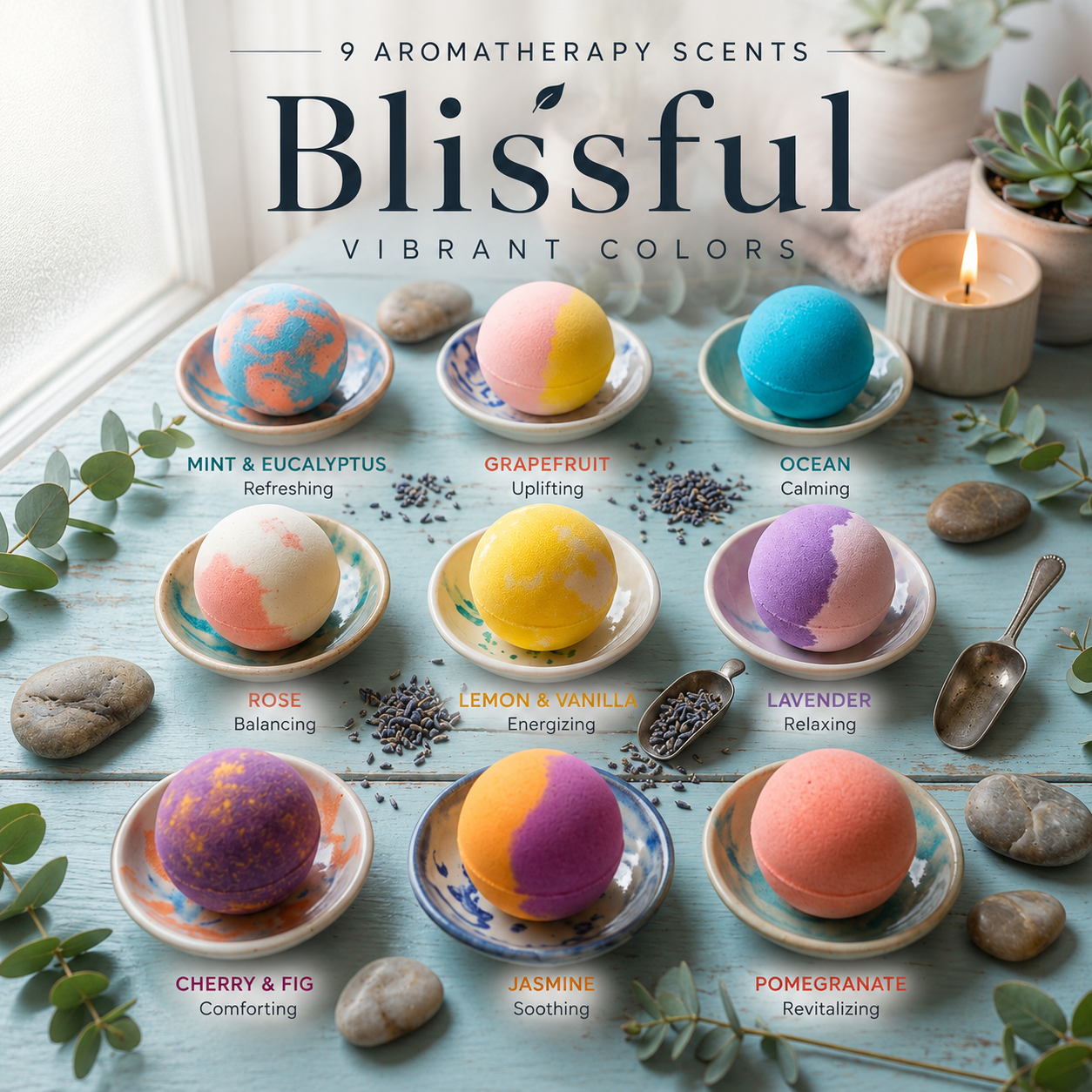 24pc Refresh Bath Bombs