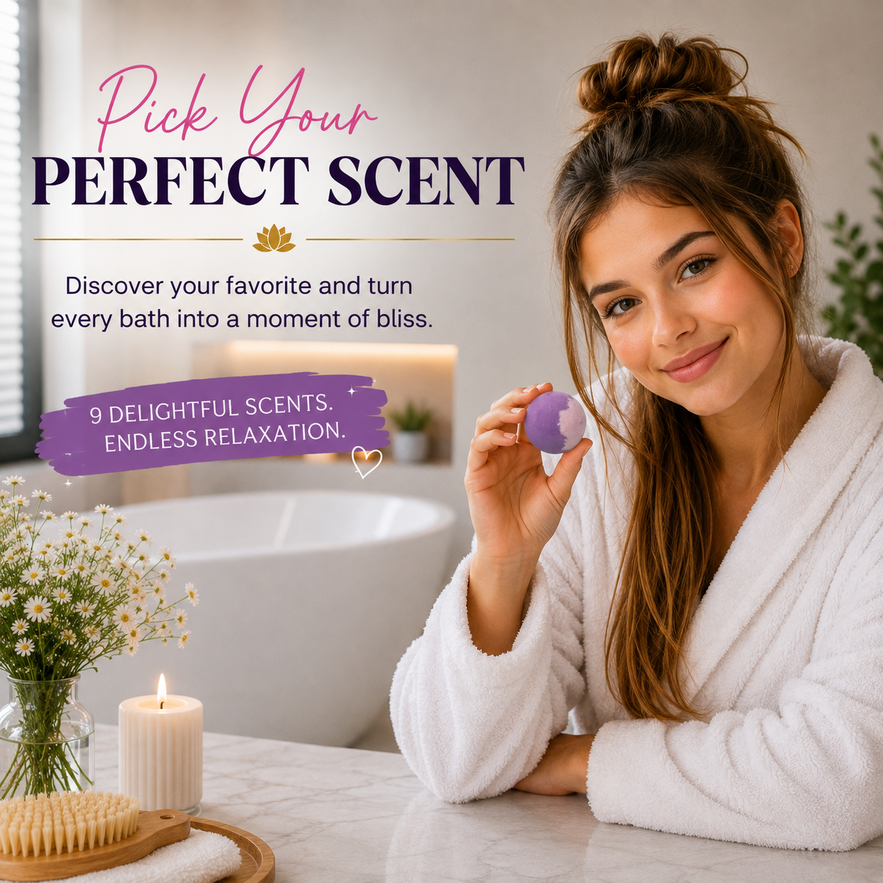 9pc Refresh Bath Bombs