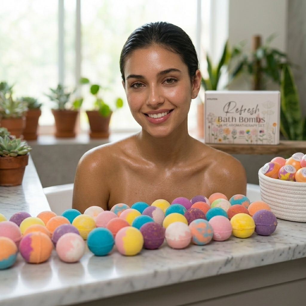 24pc Refresh Bath Bombs