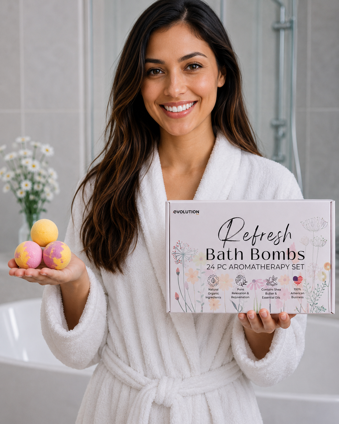24pc & 9pc Refresh Bath Bombs Bundle