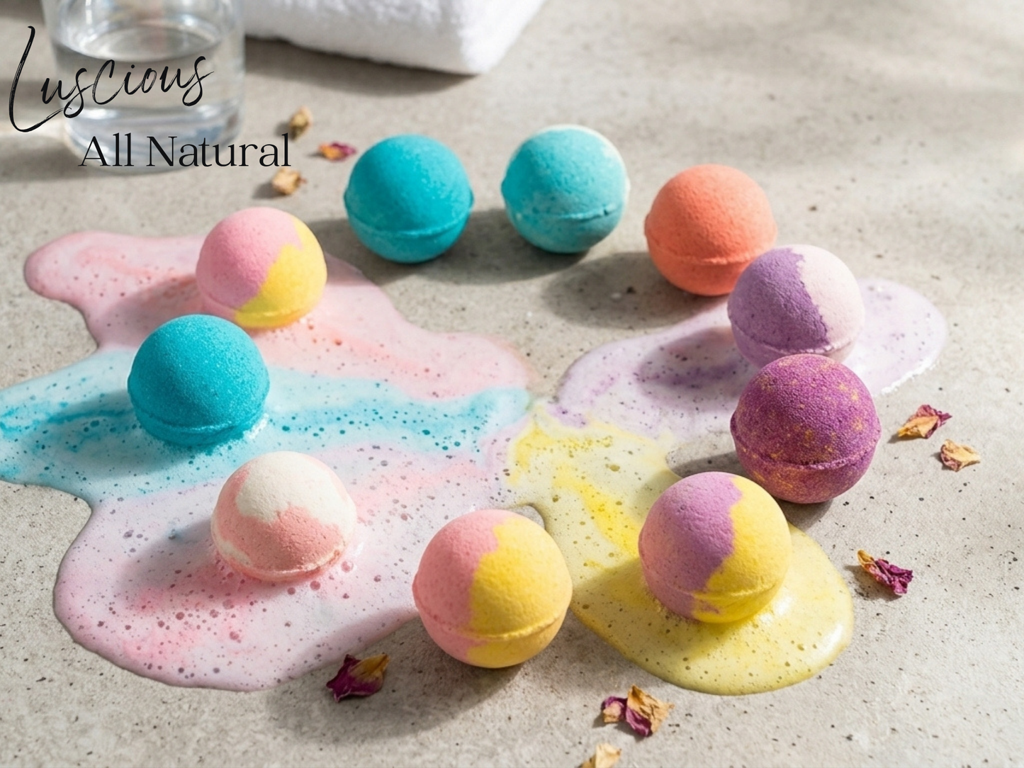 24pc Refresh Bath Bombs