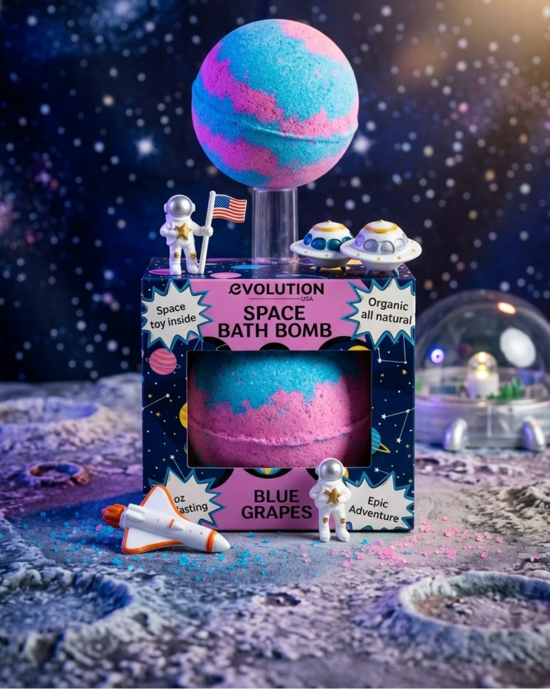 1pc Space Bath Bomb