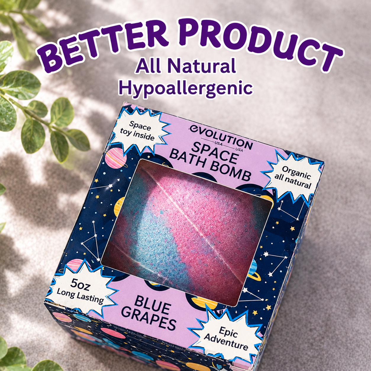 6pc & 1pc Space Bath Bombs Bundle