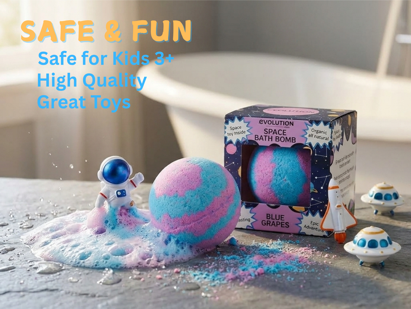 1pc Space Bath Bomb