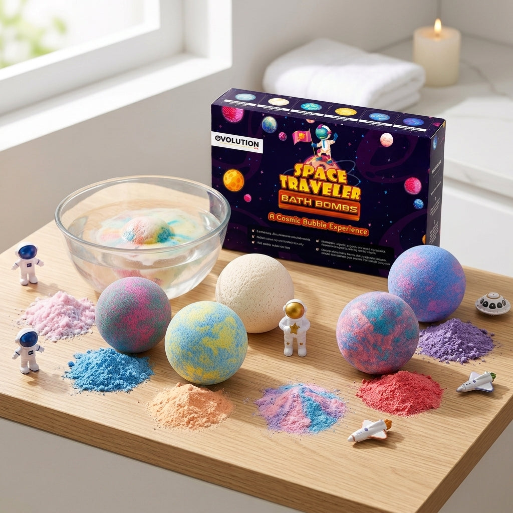 6pc Space Bath Bombs