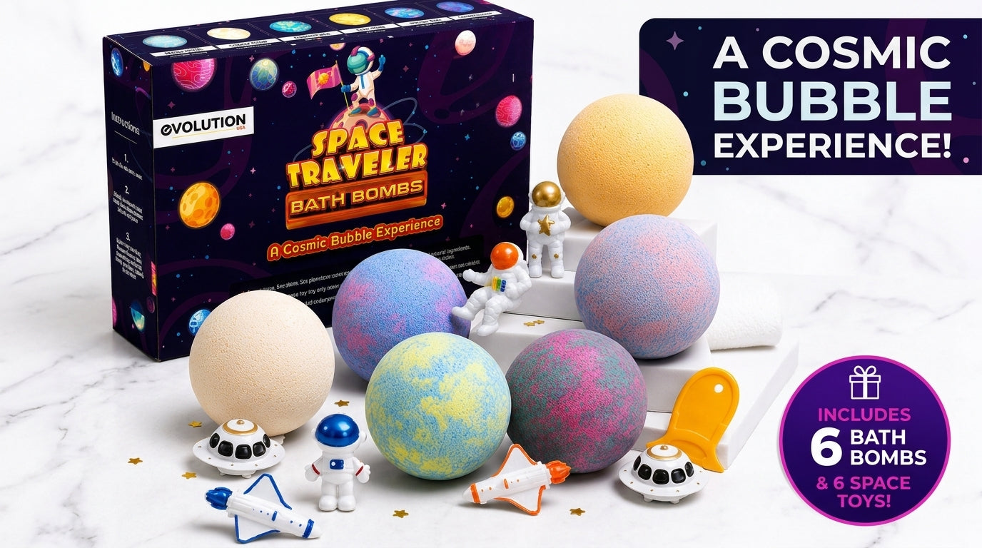 6pc Space Bath Bombs