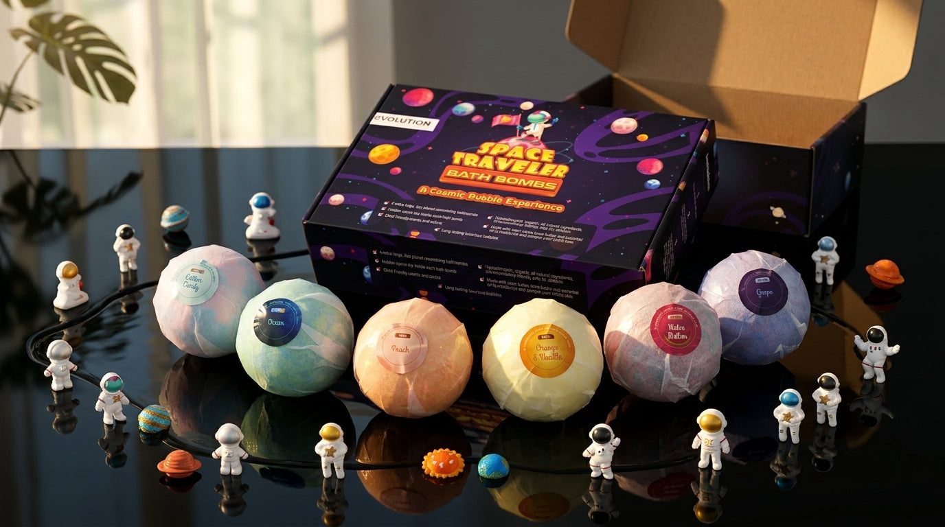 6pc Space Bath Bombs