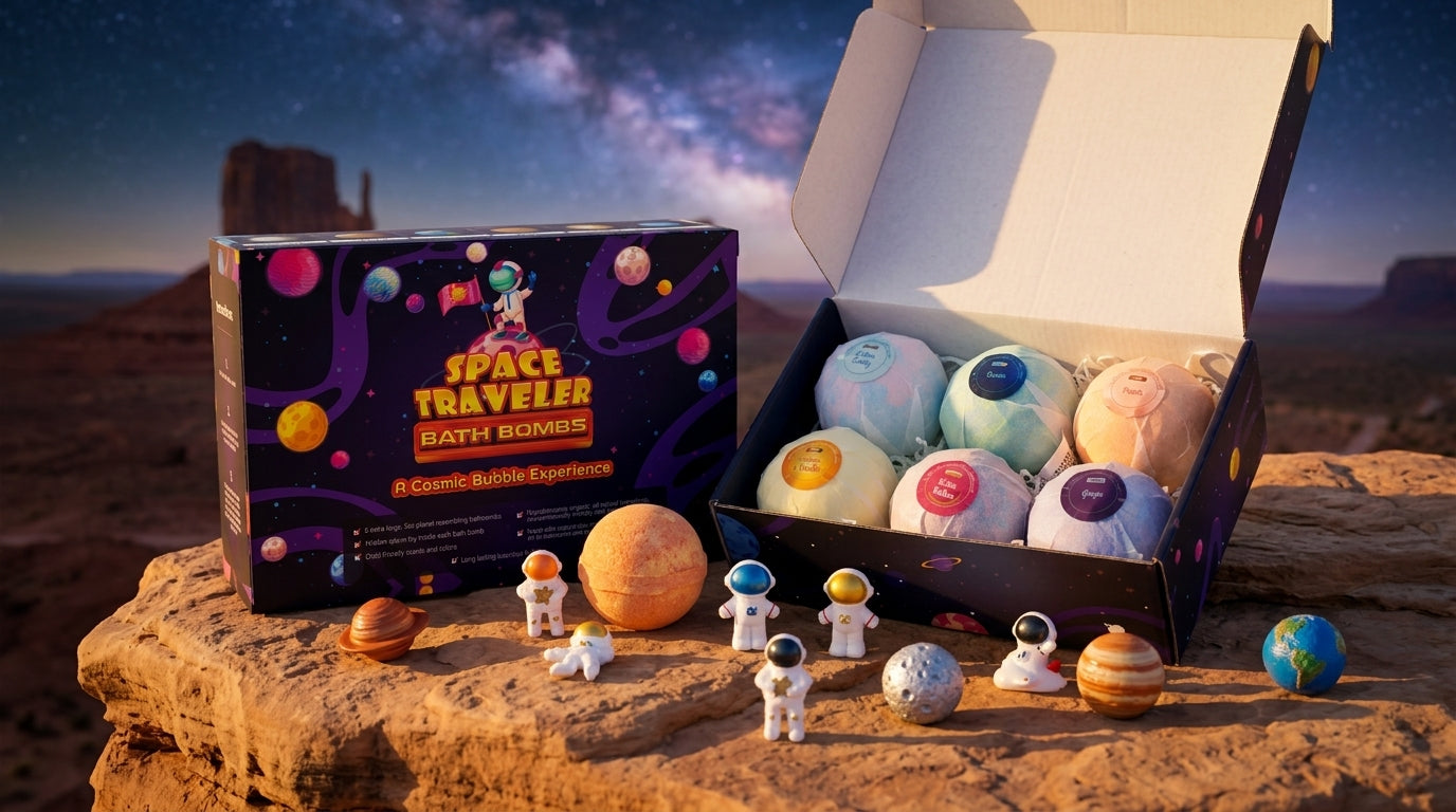 6pc Space Bath Bombs