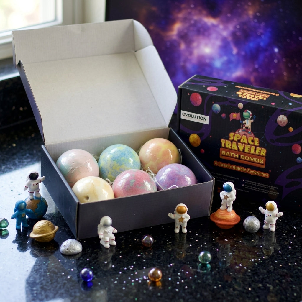 6pc Space Bath Bombs