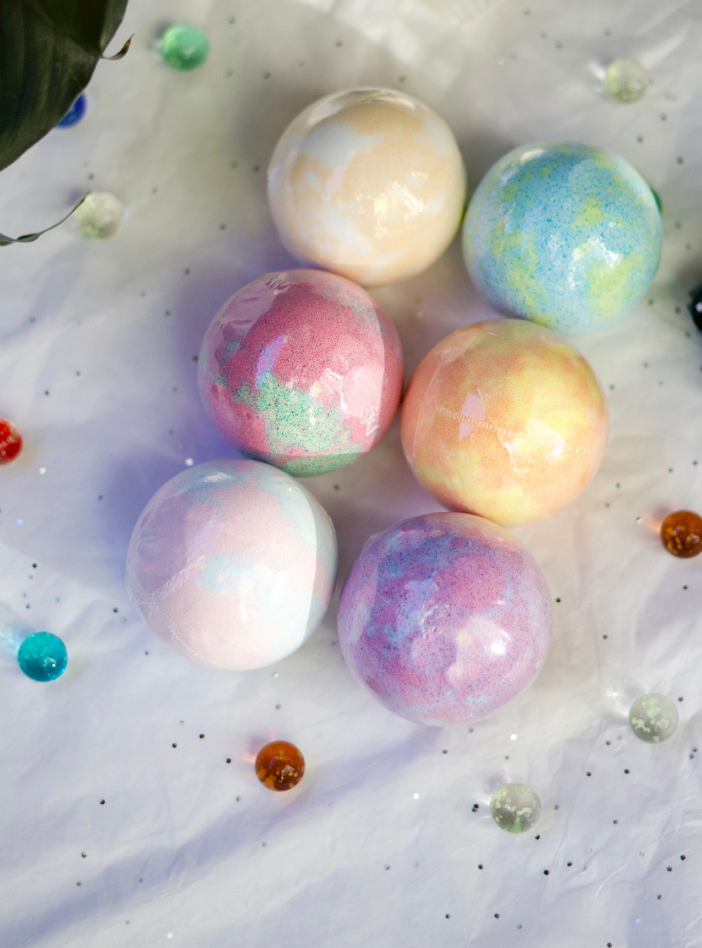 EvolutionUSA 6pc Space Bath Bombs for Boys & Girls