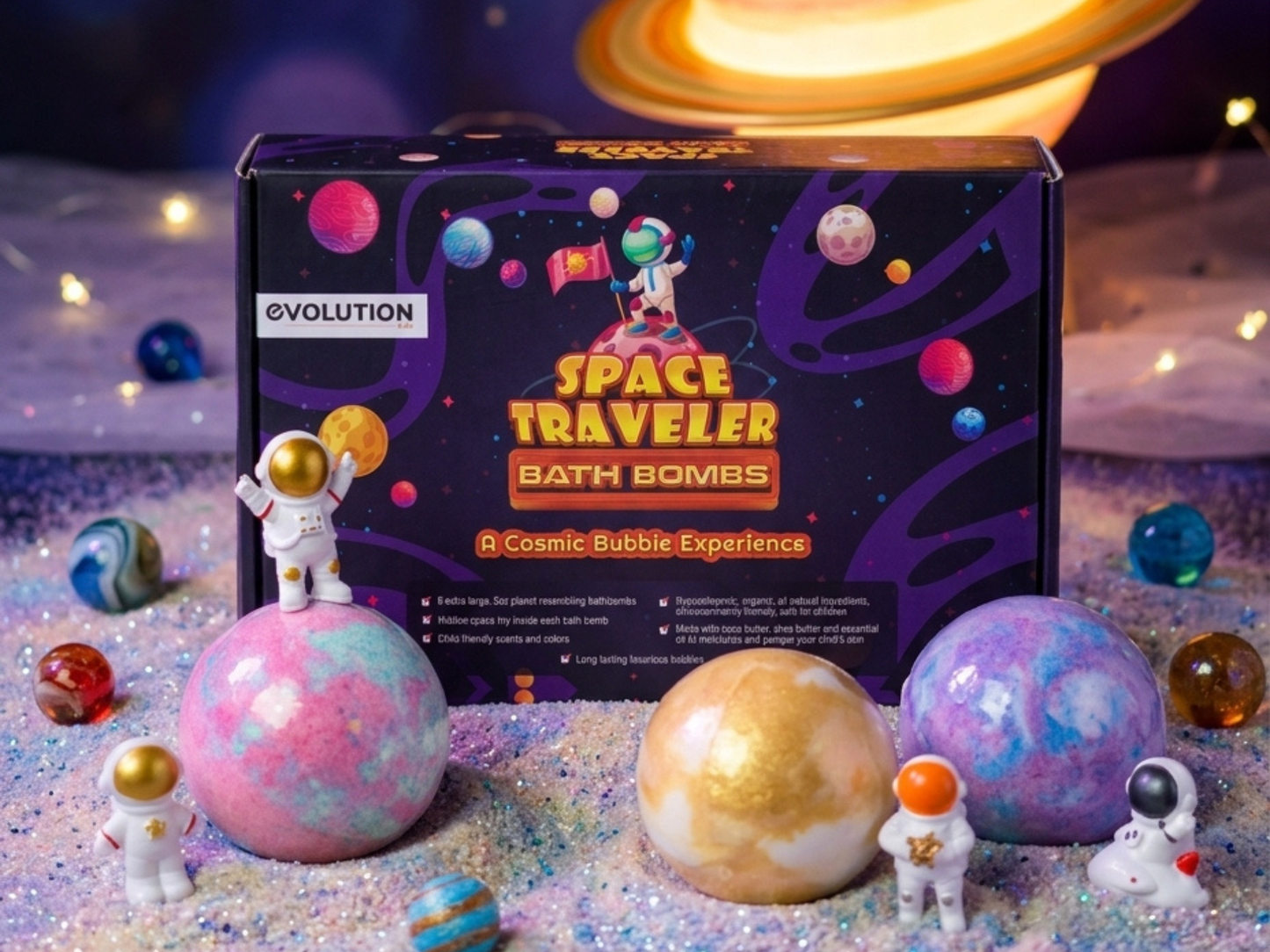 6pc Space Bath Bombs