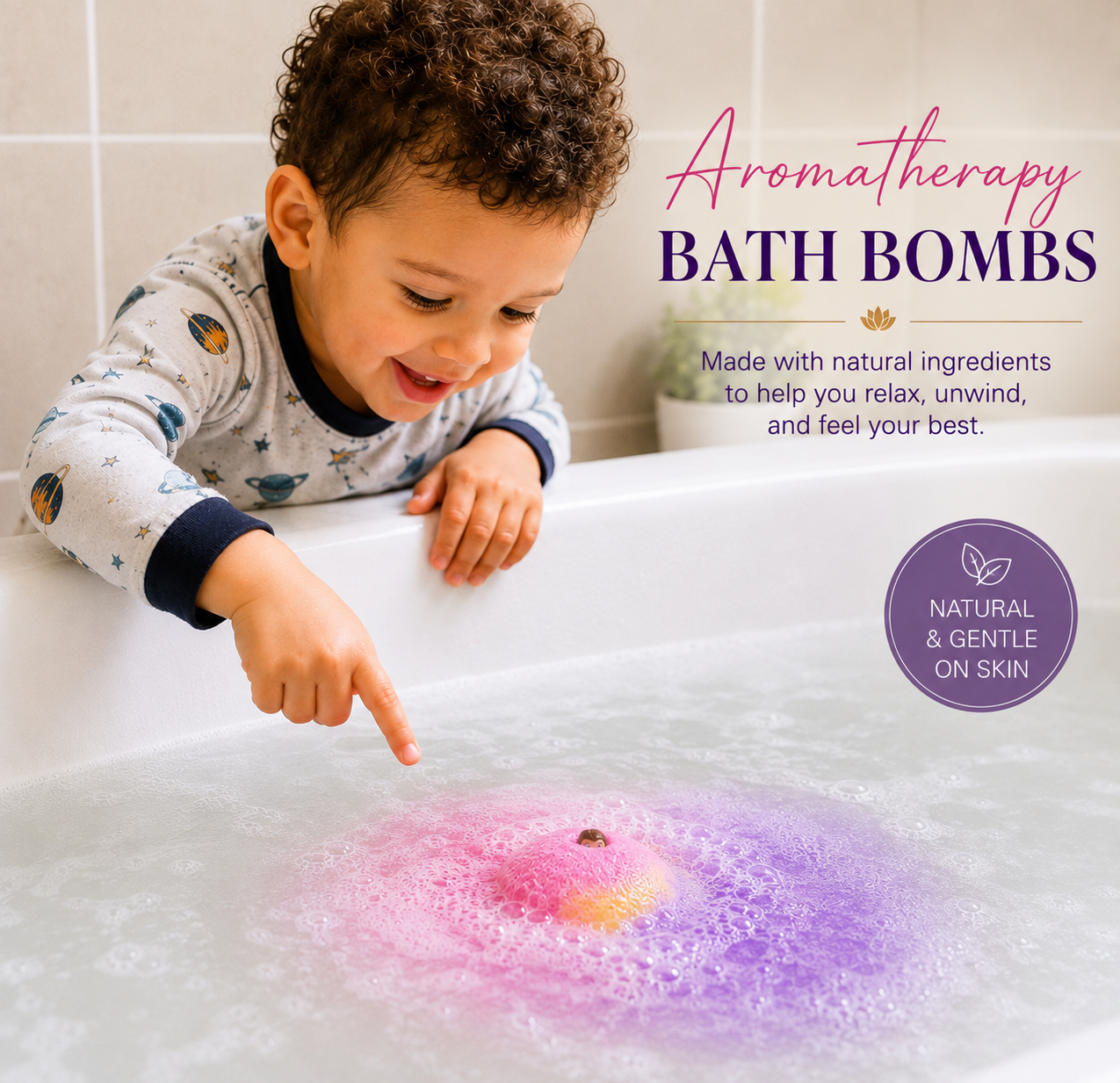 1pc Epic Superhero Bath Bomb - Red