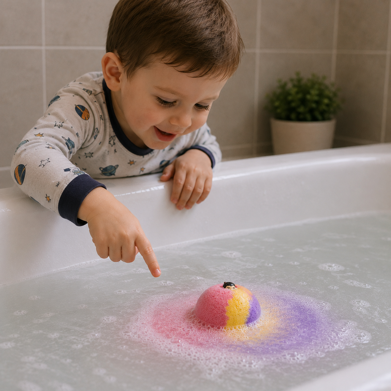 1 Space & 2 Superhero Single Bath Bombs Bundle
