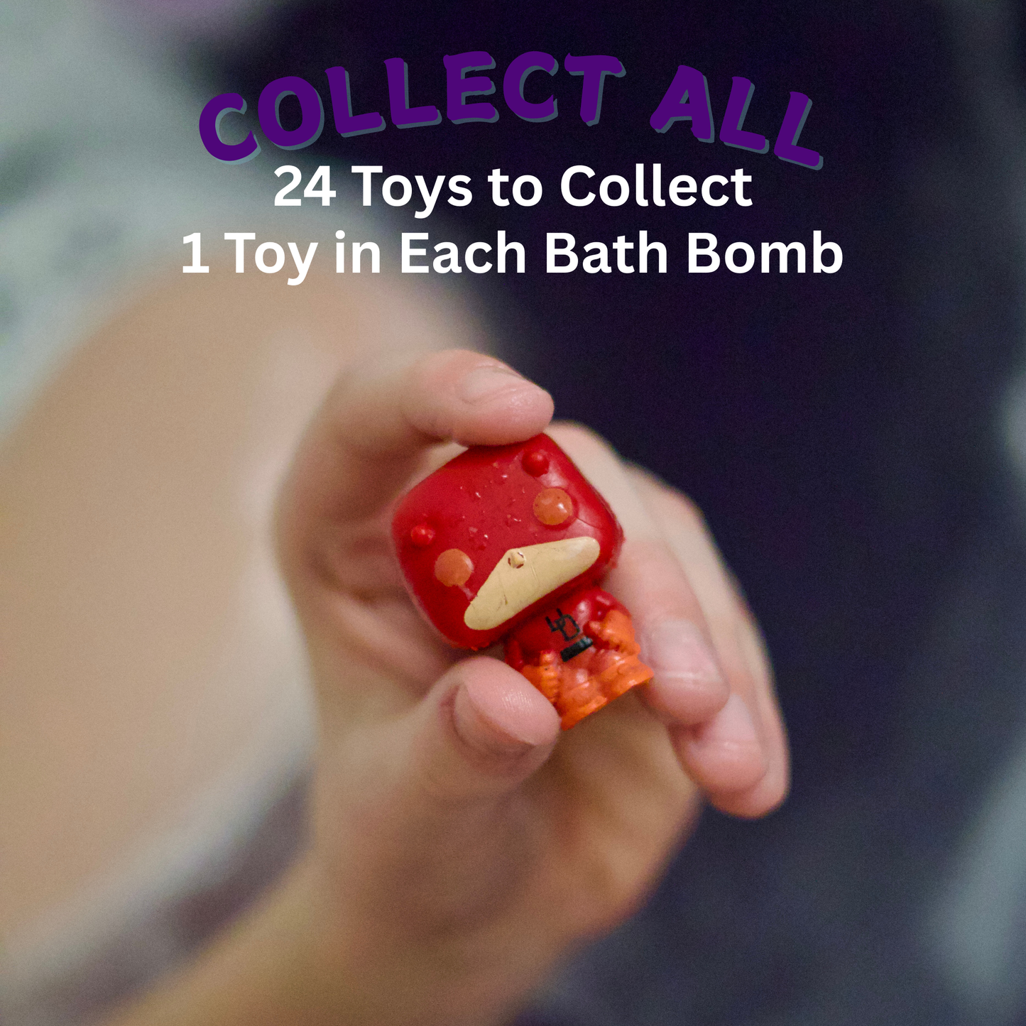 EvolutionUSA 1pc Epic Superhero Bath Bombs for Kids – Super Hero Bath Bomb with Toy Inside, Lush Children Bathbomb Easter, Organic Bathbomb with Surprise Inside, Fun Superhero Bath Fizzer Valentines