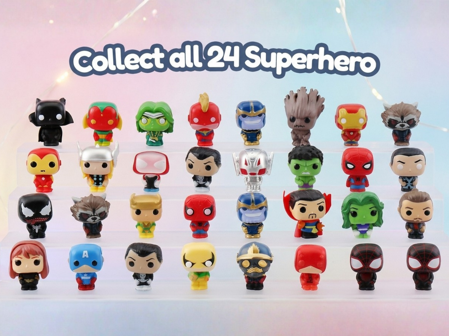 1pc Epic Superhero Bath Bomb - Red