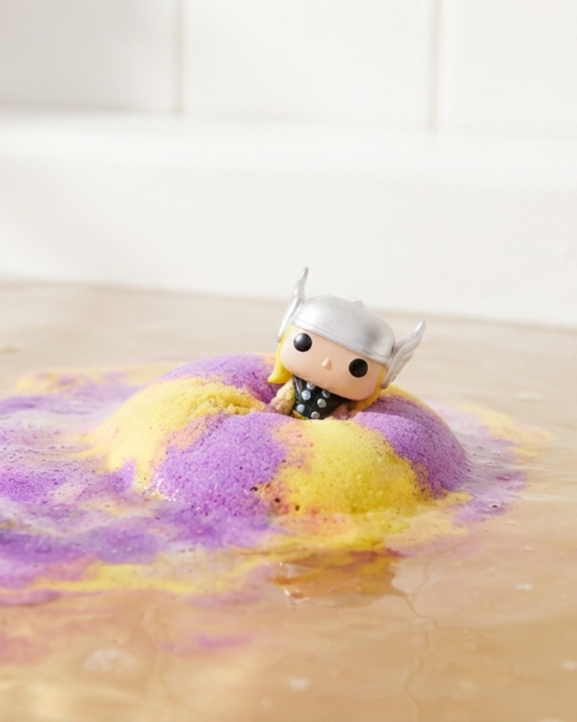 6pc Epic Superhero Bath Bombs - Black