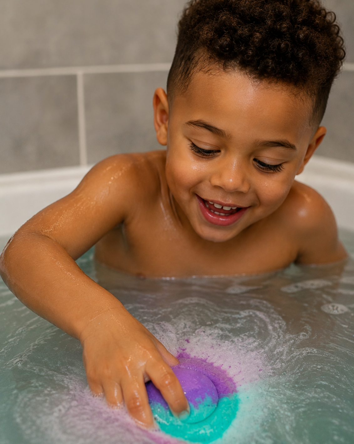 6pc Epic Superhero Bath Bombs - Black