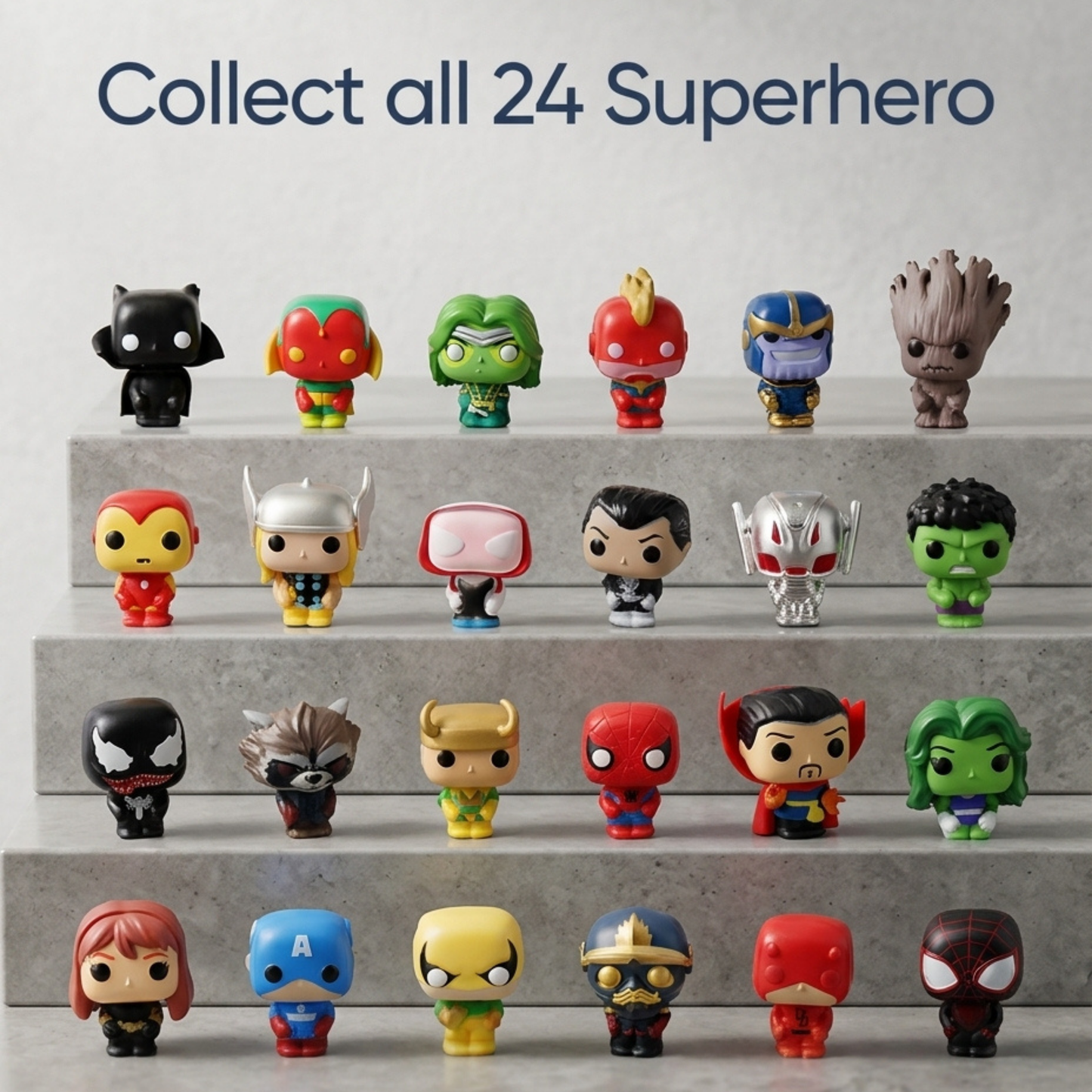 6pc Epic Superhero Bath Bombs - Black